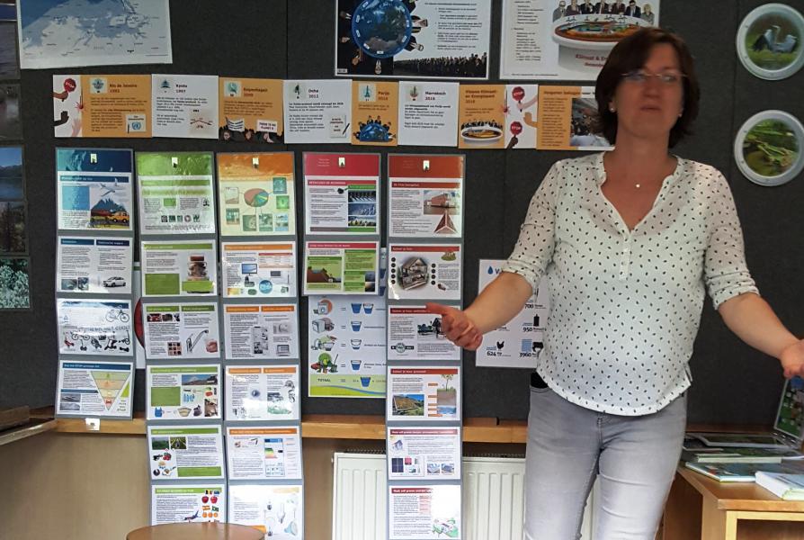 Uitklapmenu's met tips om je levensstijl ecologischer te maken © rb