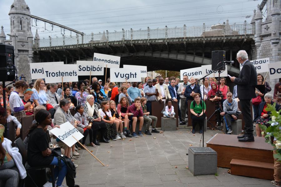 Herdenking van de Shoah in Antwerpen  © Sant Egidio