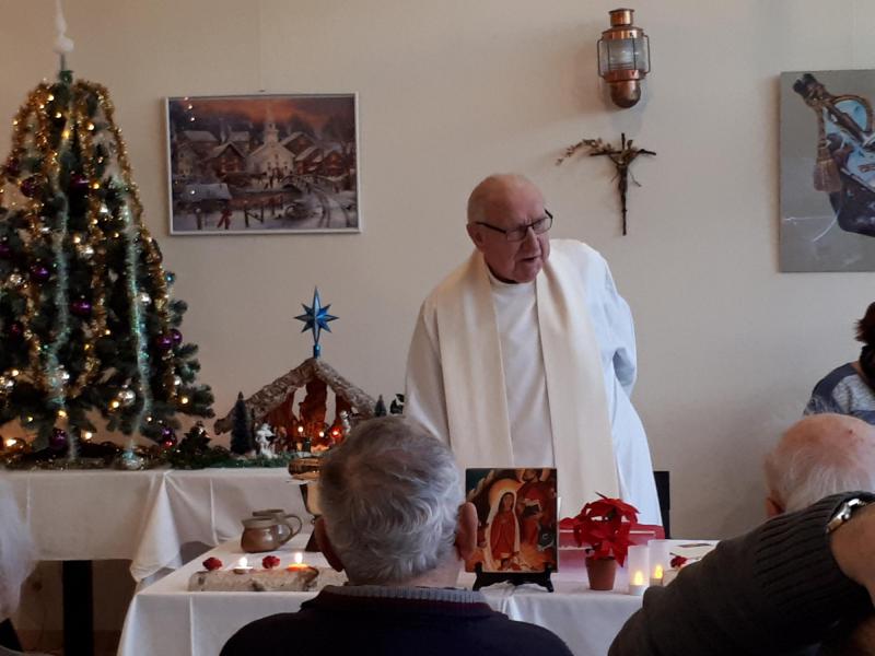 Kerstviering boothuis Forum Sint-Hermes 