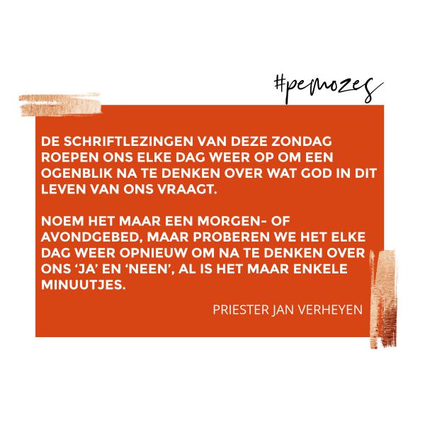 Gedachte op zondag 