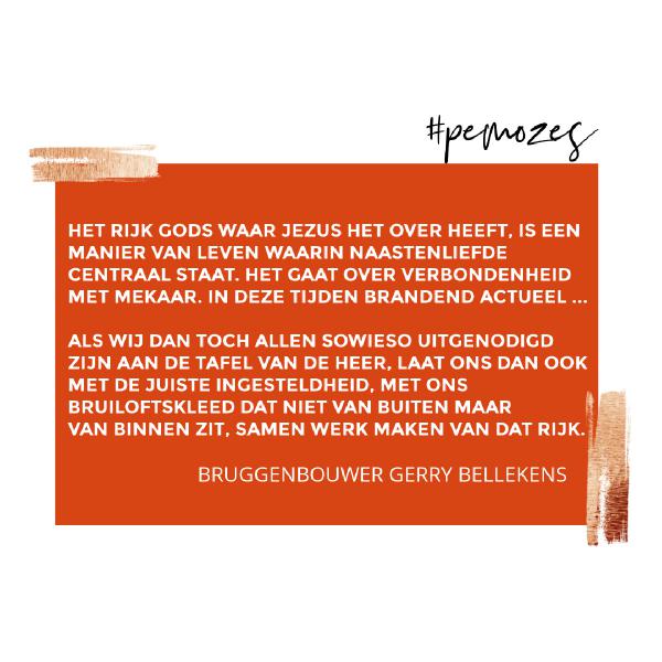 Gedachte op zondag 