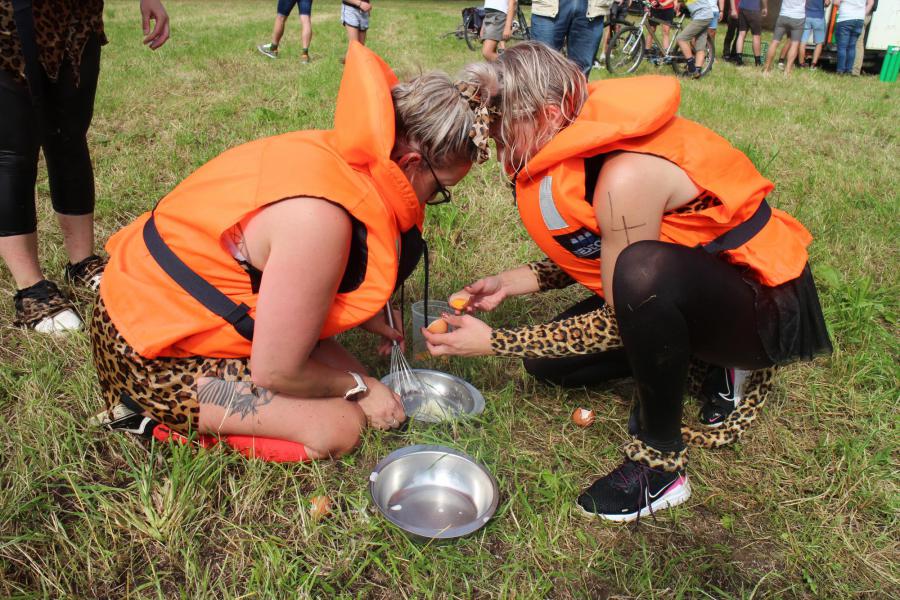 De start van de vlottentocht © RvH