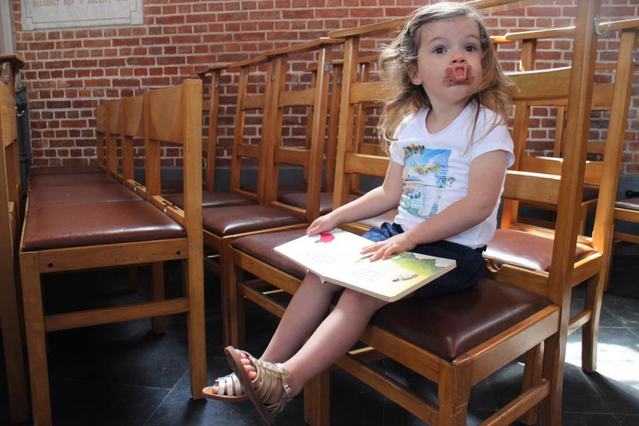 Kerkverkenning van de eerste communicanten © RvH