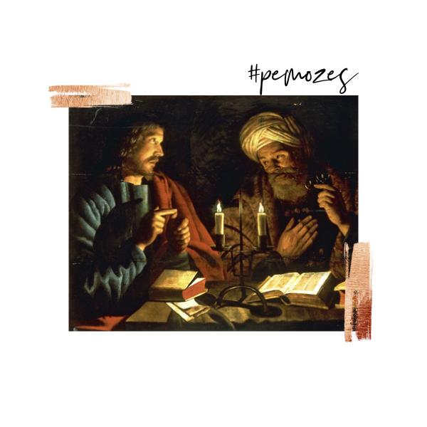 Gedachte op zondag © Jezus en Nikodemus, Crijn Hendricksz Volmarijn (1604-1645)