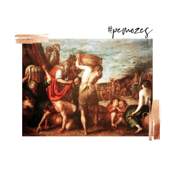 Gedachte op zondag © 'Het verzamelen van manna', Diego Polo (1620-1655). 'Wat is dat? Dit is het brood dat de Heer u te eten geeft.' (Ex. 16, 15)