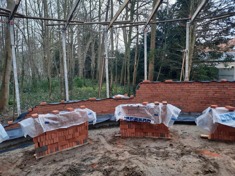 Bouw belevingscentrum © Gracy Peelman