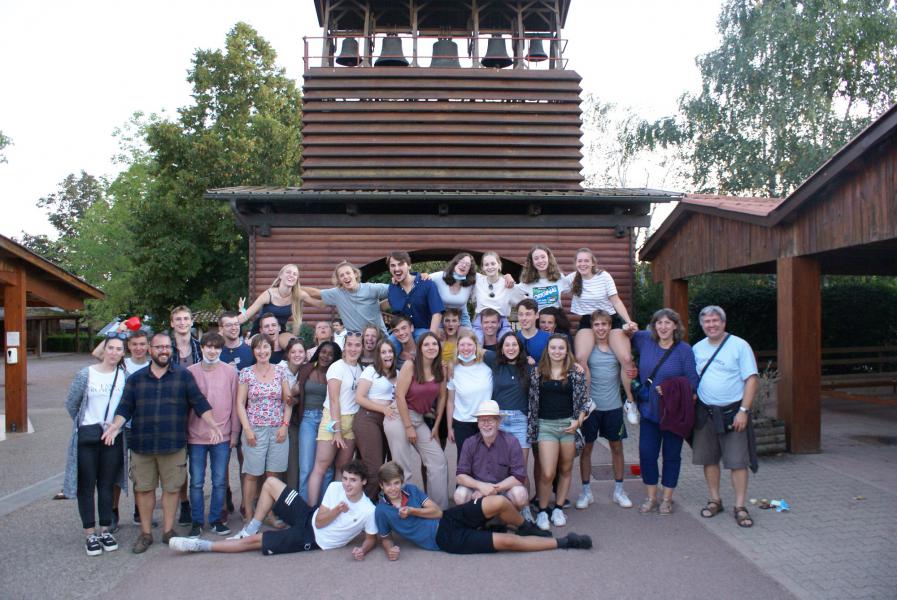 Jongeren uit Aalst en omgeving in Taizé 