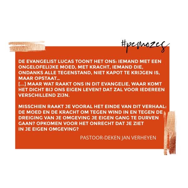 Gedachte op zondag 