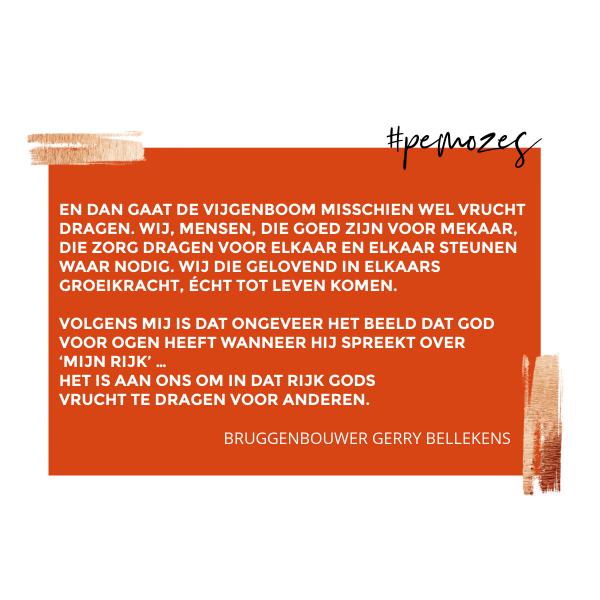 Gedachte op zondag 