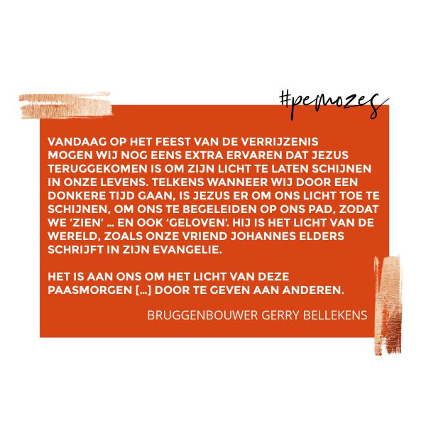 Gedachte op zondag 