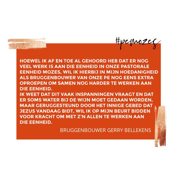 Gedachte op zondag 
