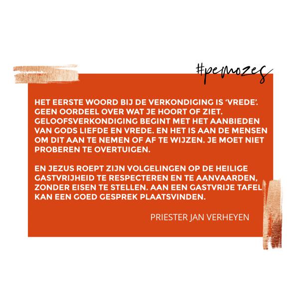 Gedachte op zondag 