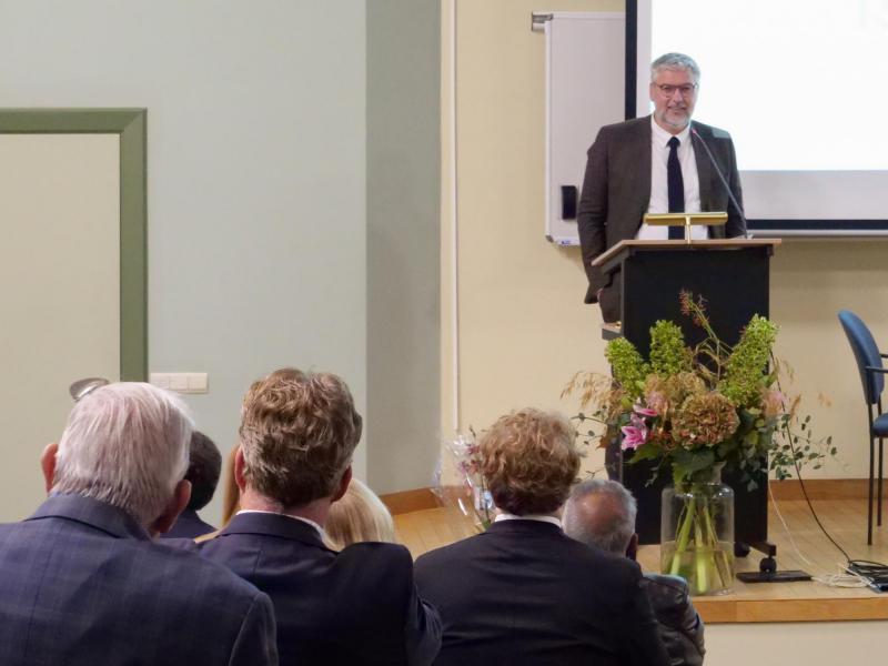 Piet Raes, voorzitter van de Bijbeldienst © Michiel Van Mulders