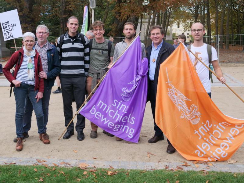 De deelnemersgroep van ons bisdom 