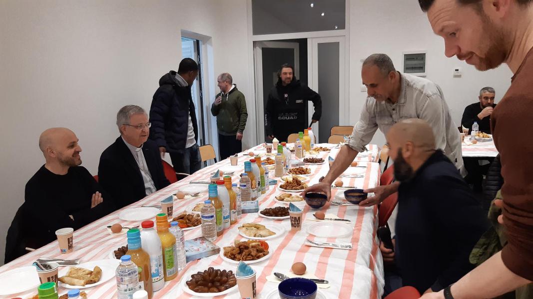 Iftarmaaltijd 13 april 2022 © Bisdom Antwerpen