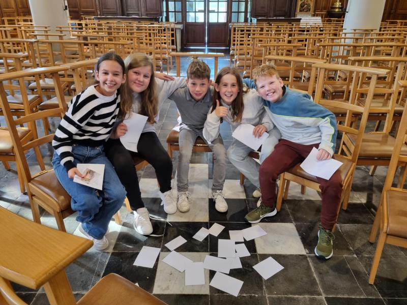 Vormselcatechese in Nederhasselt - oktober 2022 © Krista De Vos