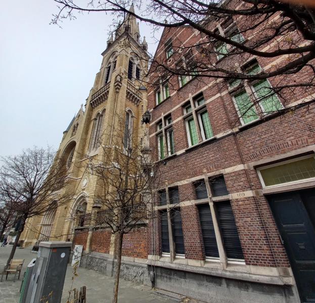 Sint-Antoniuskerk en pastorie Paardenmarkt Antwerpen 