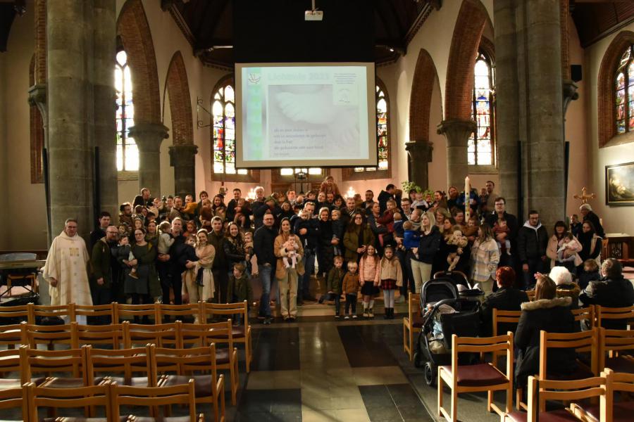 2023 Lichtmisviering PE Krekedal Kortemark © Pastorale Eenheid O.L.V. Krekedal Kortemark