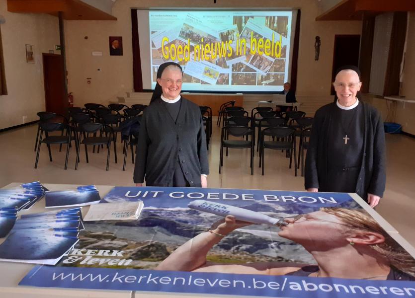 warm onthaal bij de Zusters van Liefde © Pastorale Eenheid O.L.V. Krekedal Kortemark