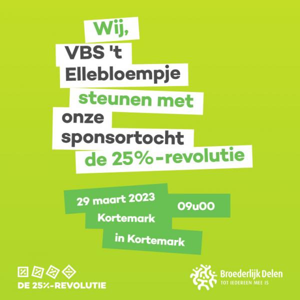 sponsortocht 't Ellebloempje 2023 © Broederlijk Delen Krekedal Kortemark 2022