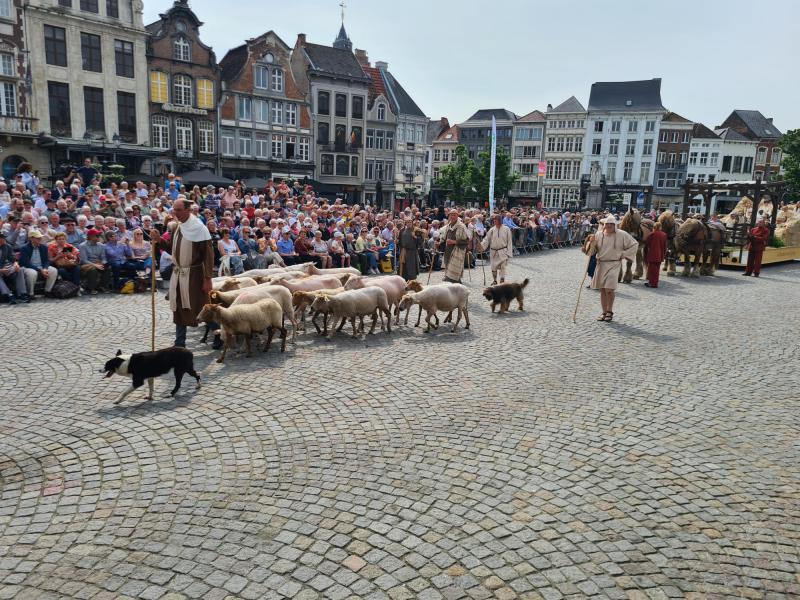 750ste editie Hanswijkprocessie, Mechelen, 14 mei 2023 © Dienst Communicatie aartsbisdom Mechelen-Brussel