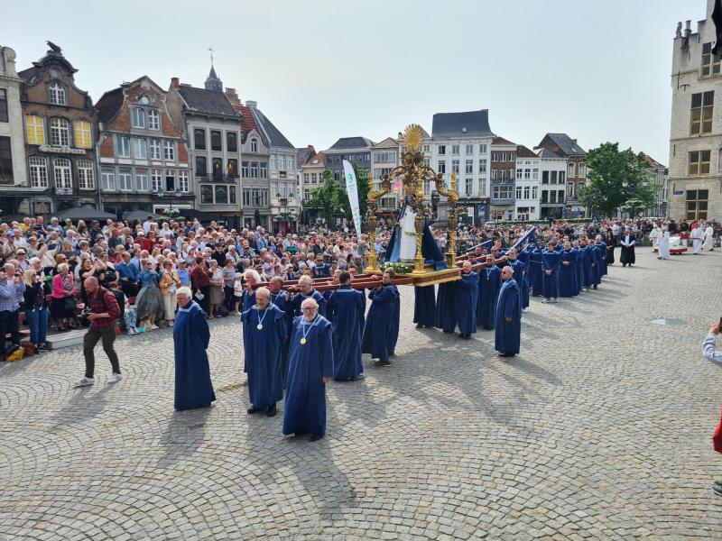 750ste editie Hanswijkprocessie, Mechelen, 14 mei 2023 © Dienst Communicatie aartsbisdom Mechelen-Brussel