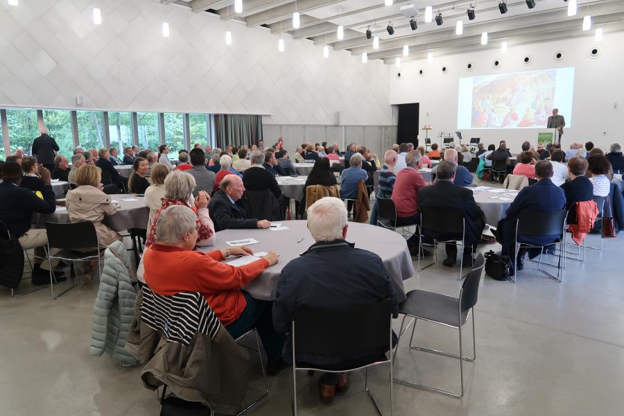 Slotbijeenkomst van het 11e Leerhuis voor geloof en pastoraal © CCV in het bisdom Brugge