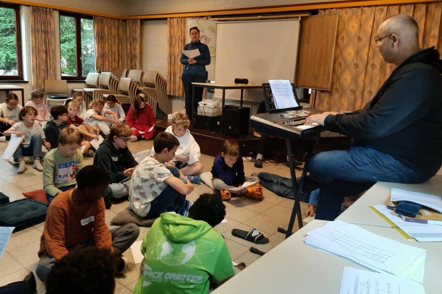 Catecheseweekend vormelingen van Attenhoven, Putkapel, Wijgmaal en Wilsele © Pastorale zone Leuven aan de Dijle