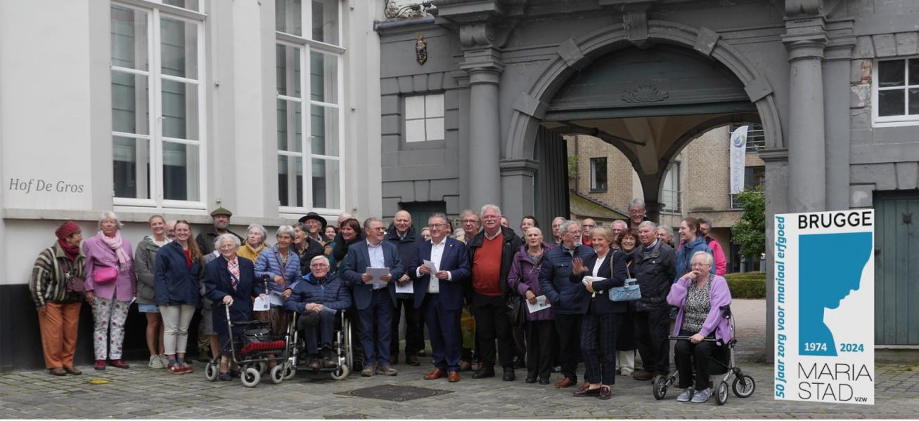 Grote belangstelling voor de inzegening © Brugge-Mariastad vzw