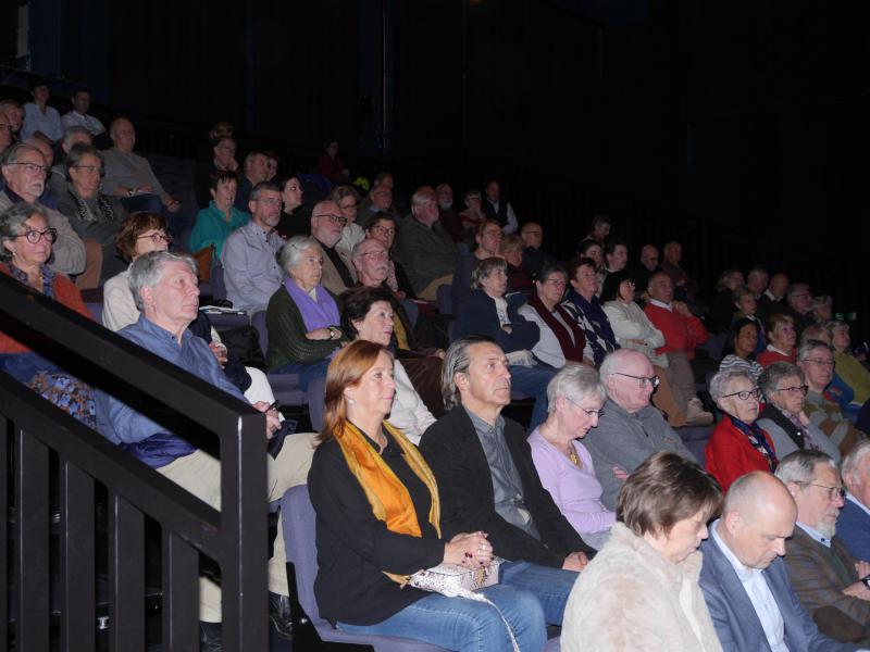 De voorstelling van het boek vond plaats in de Theaterzaal van de Biekorf. © Brugge-Mariastad vzw