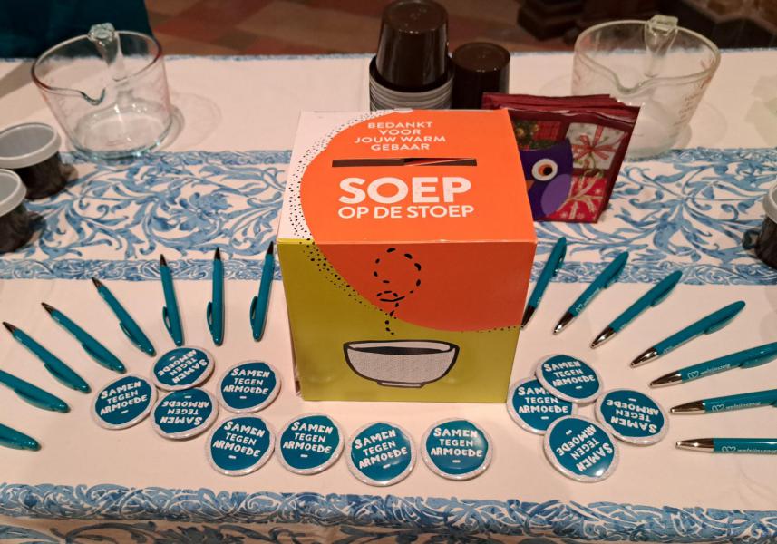2024 12 klaar voor soep op de stoep in de kerk © Pastorale Eenheid O.L.V. Krekedal Kortemark