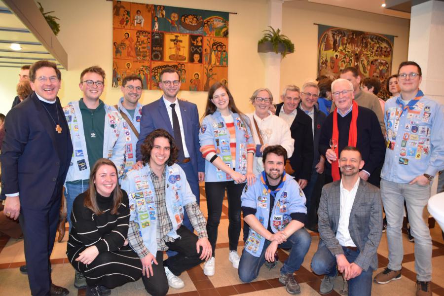 Aanstellingsviering Deken Bart 14 januari 2024 © Anne Vansteelandt