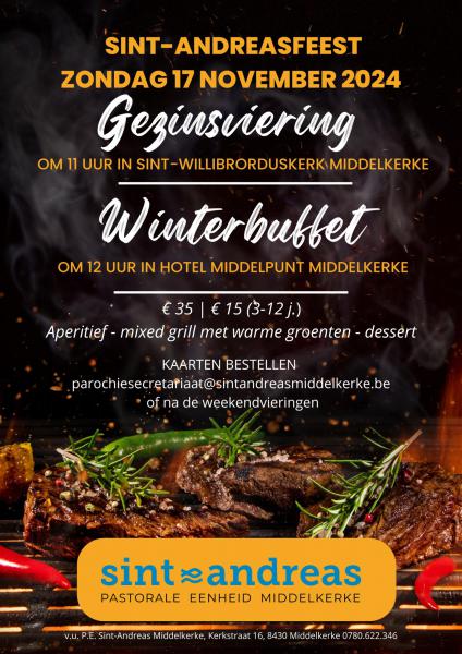 Sint-Andreasfeest 17 november 2024 