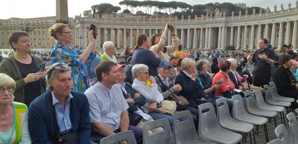Rome-bedevaart Sint-Corneliusparochie Ninove - 8-11 april 2024 © Carina Servranckx
