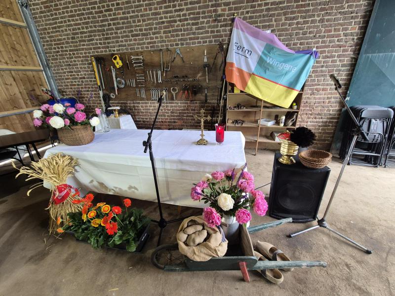 Eucharistieviering voor de vruchten der aarde (Wingene) 