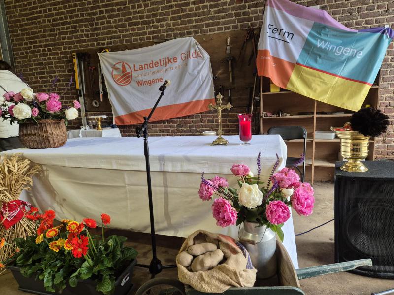 Eucharistieviering voor de vruchten der aarde (Wingene) 