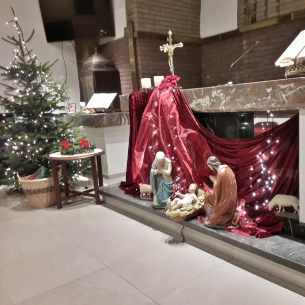 opbouw kerststal © H. Mouchaers