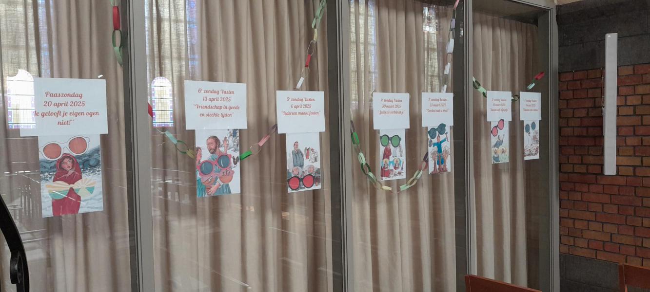 Kindernevendienst tot Pasen 