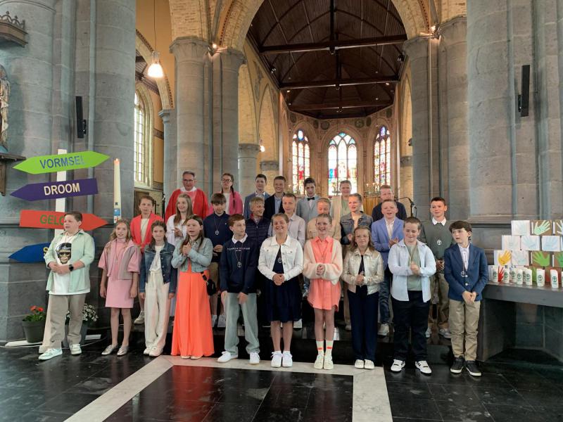 2025 gevormd in onze Sint-Hadrianuskerk van Handzame © Pastorale Eenheid O.L.V. Krekedal Kortemark
