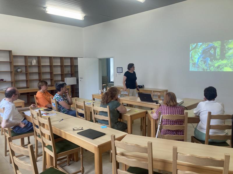 Werkwinkel 'Het nieuwe leerplan r.-k. godsdienst voor lagere school' © Foto Kristien Verschueren