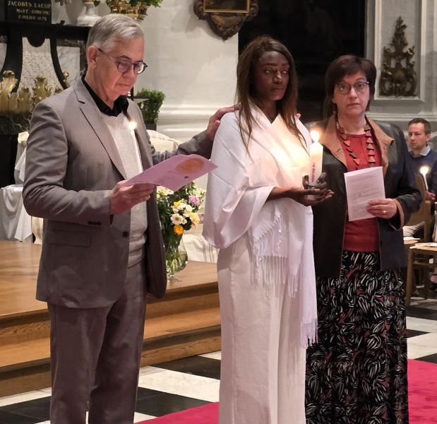 Paaswake 2025 in de Abdijkerk Ninove © Philippe Meyer