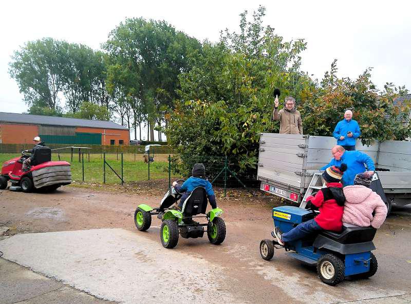 Tractorzegening © Dirk De Sloovere