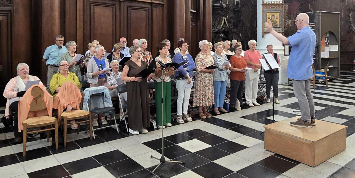 Slotviering pastoraal werkjaar 2025 in de Sint-Corneliusparochie Ninove © Philippe Meyer