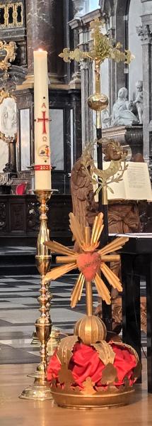 Slotviering pastoraal werkjaar 2025 in de Sint-Corneliusparochie Ninove © Philippe Meyer