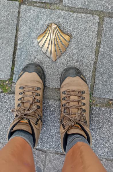 Richtingaanwijzer naar Compostella (2) © PM