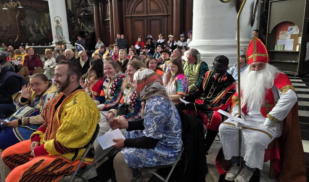 66 Joeër Carnaval in oos Nienof - Abdijkerk Ninove - zondag 26 oktober 2025 © Philippe Meyer