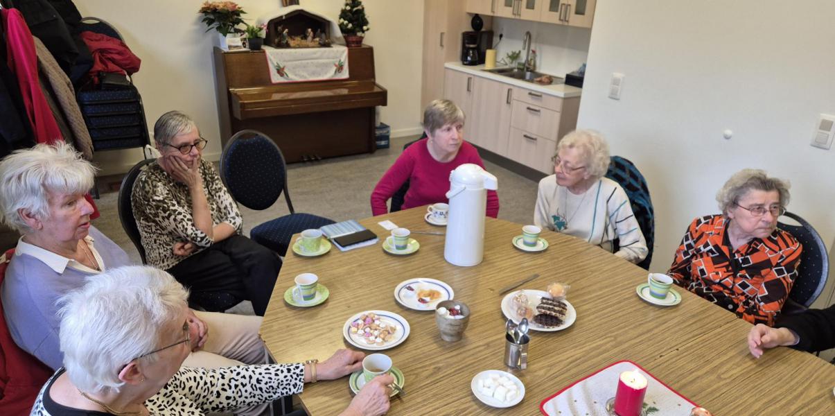 Bezinnings- en ontmoetingscafé staat stil bij de liturgische jaarkring 2 © Ria V.A.