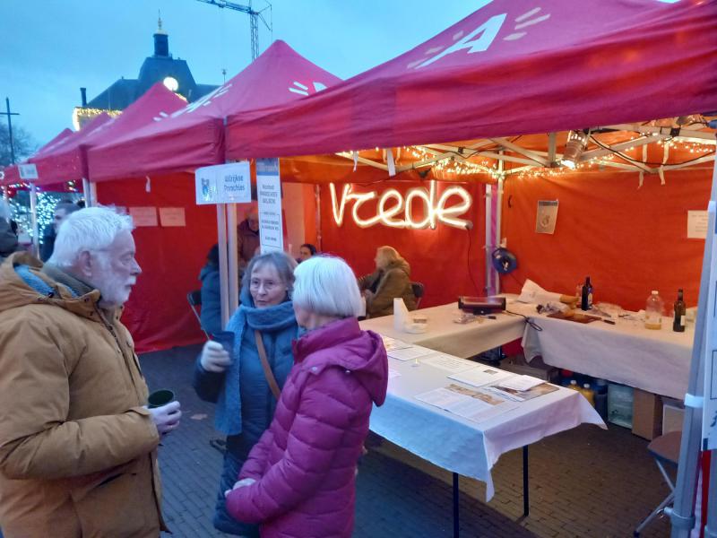 Wilrijkse parochies op de kerstmarkt 