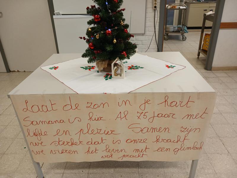 Kerstfeest Samana Haasrode © Past. zone Oase