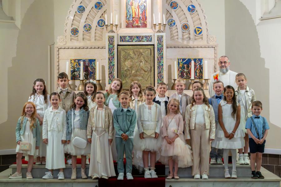 Eerste communie Herselt en Ramsel 2026 © Tom Broeckx